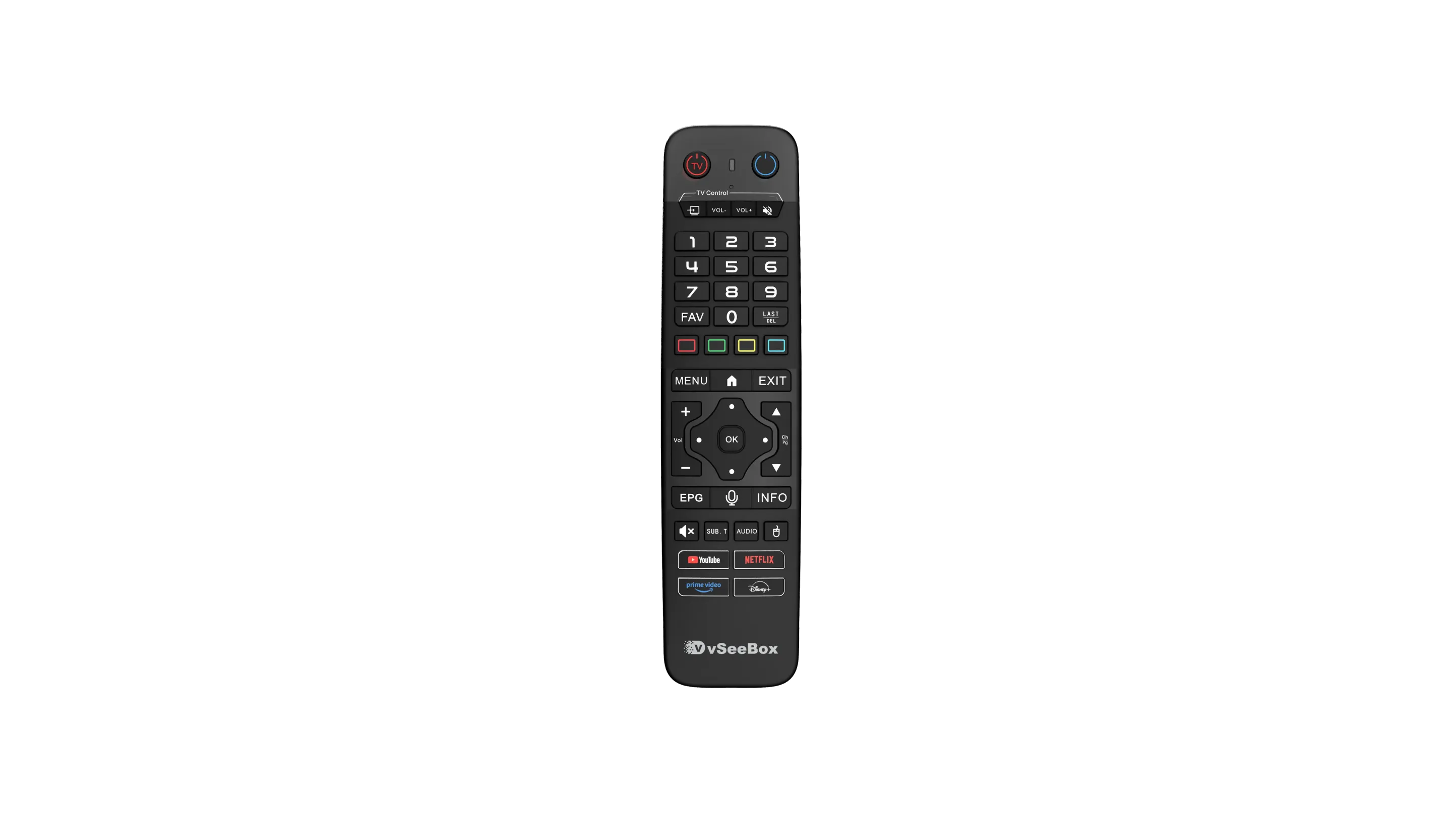 vSeeBox Backlit Bluetooth Voice Remote Control