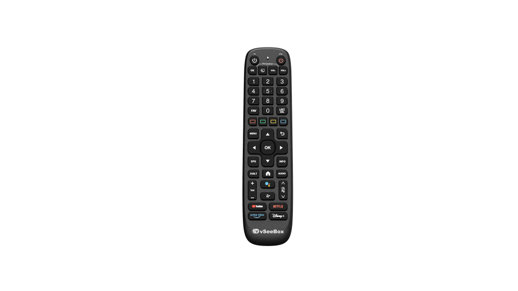 vSeeBox Backlit Bluetooth Voice Remote Control