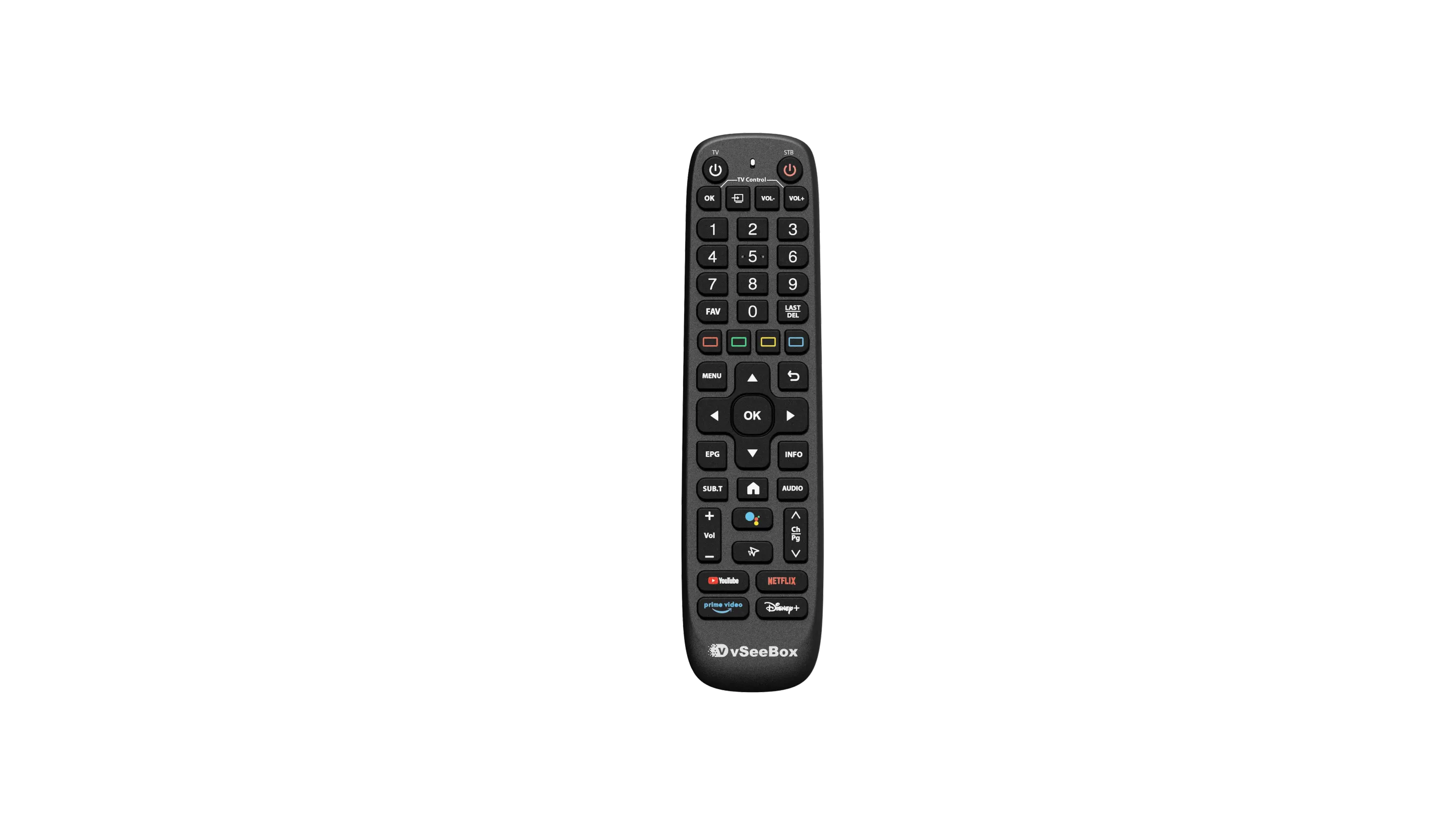 vSeeBox Backlit Bluetooth Voice Remote Control