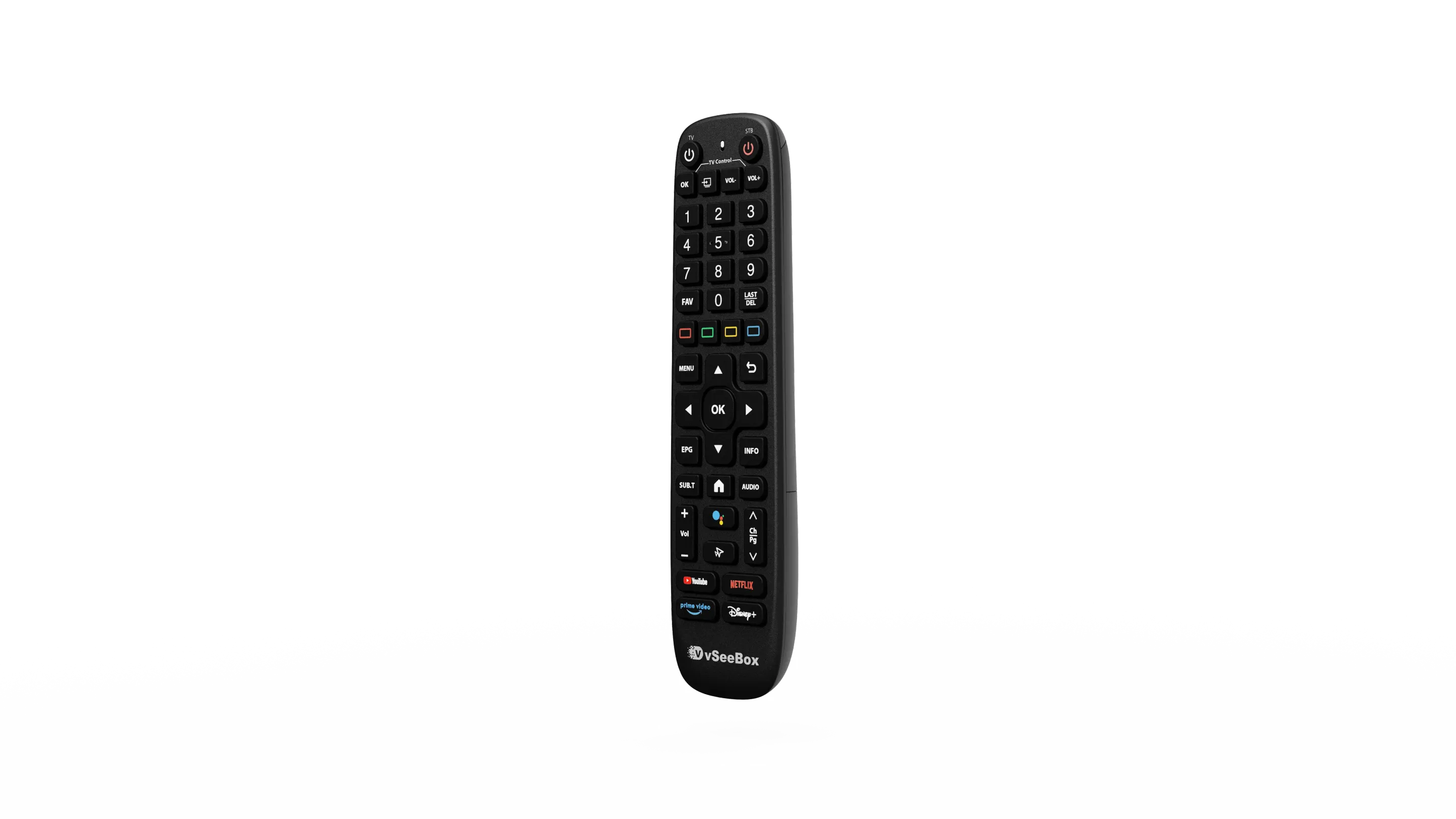 vSeeBox Backlit Bluetooth Voice Remote Control