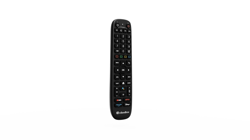 vSeeBox Backlit Bluetooth Voice Remote Control